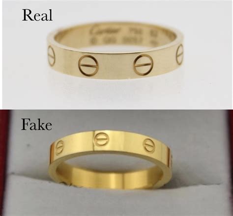 false cartier love ring.